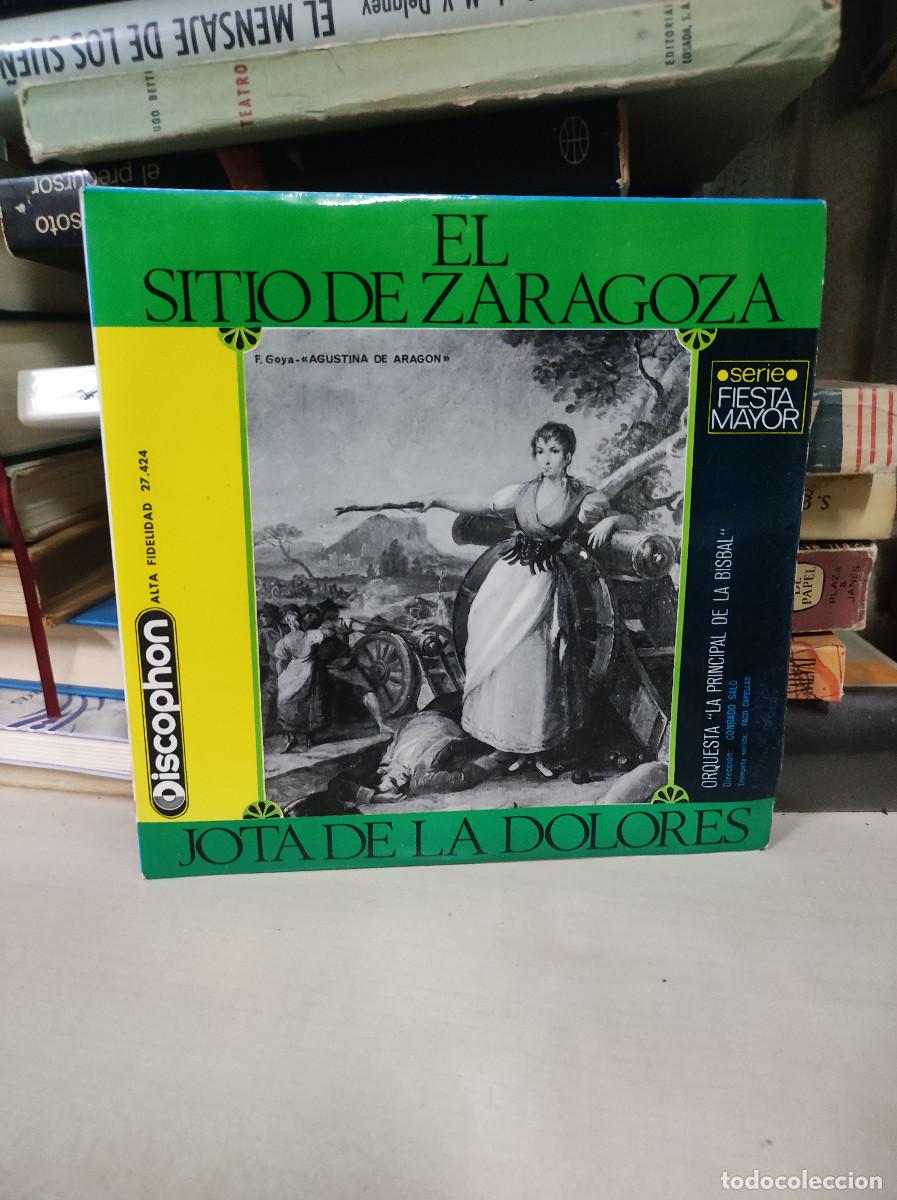 Discos de vinilo: EL SITIO DE ZARAGOZA JOTA DE LOS DOLORES - Foto 1