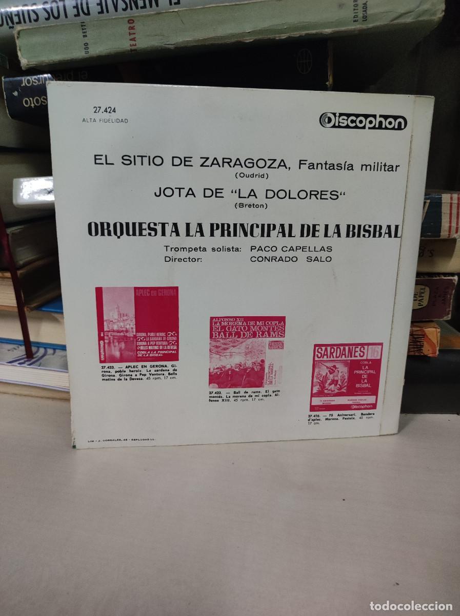 Discos de vinilo: EL SITIO DE ZARAGOZA JOTA DE LOS DOLORES - Foto 2