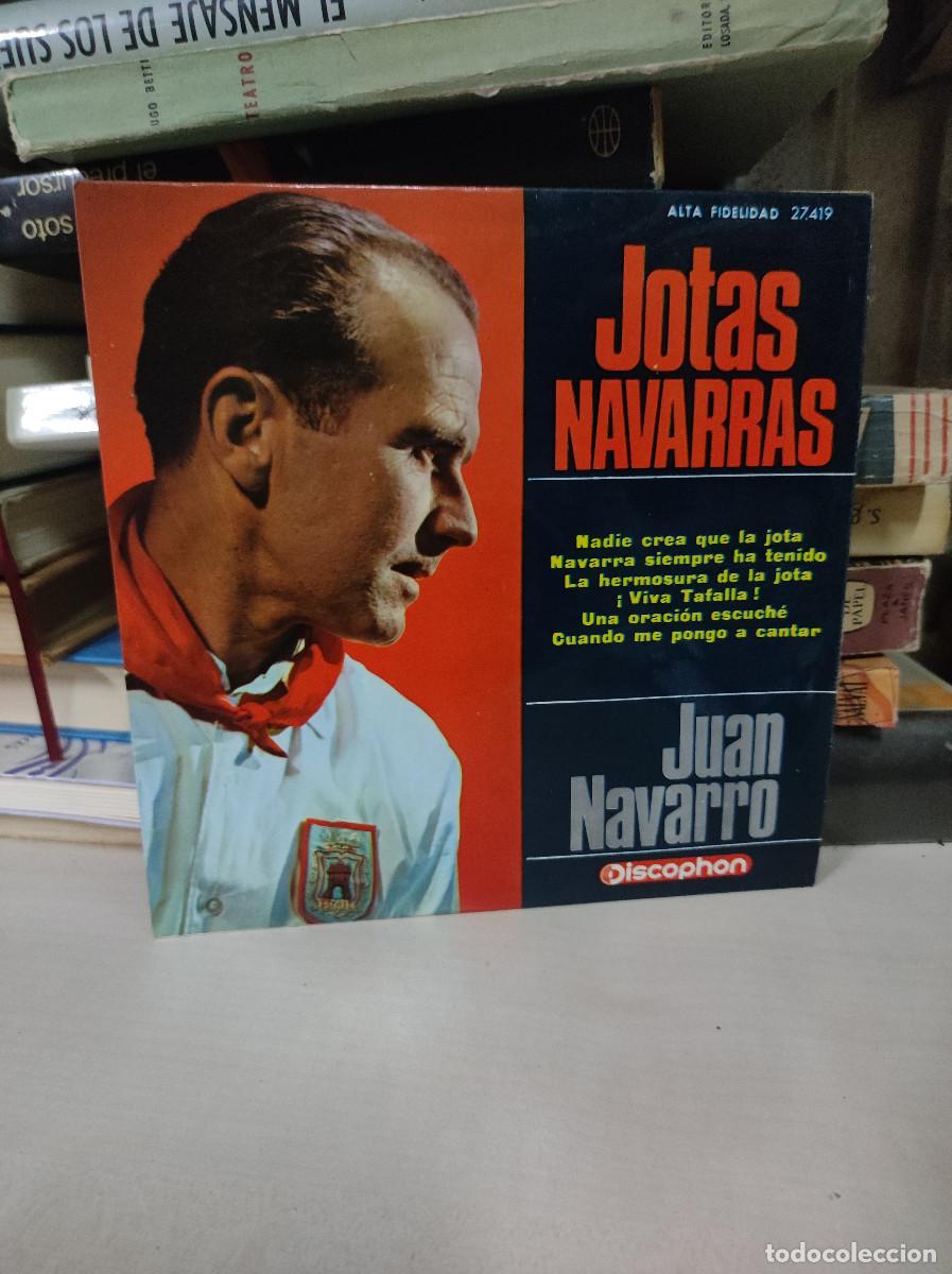 Discos de vinilo: JOTAS NAVARRAS JUAN NAVARRO - Foto 1
