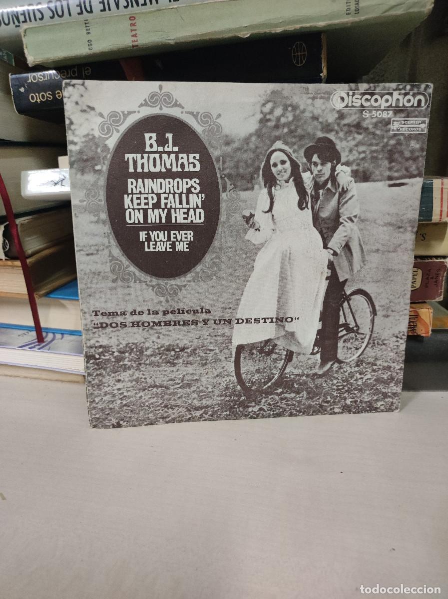 Discos de vinilo: B.J. Thomas &ndash; Raindrops Keep Fallin On My Head - Foto 1