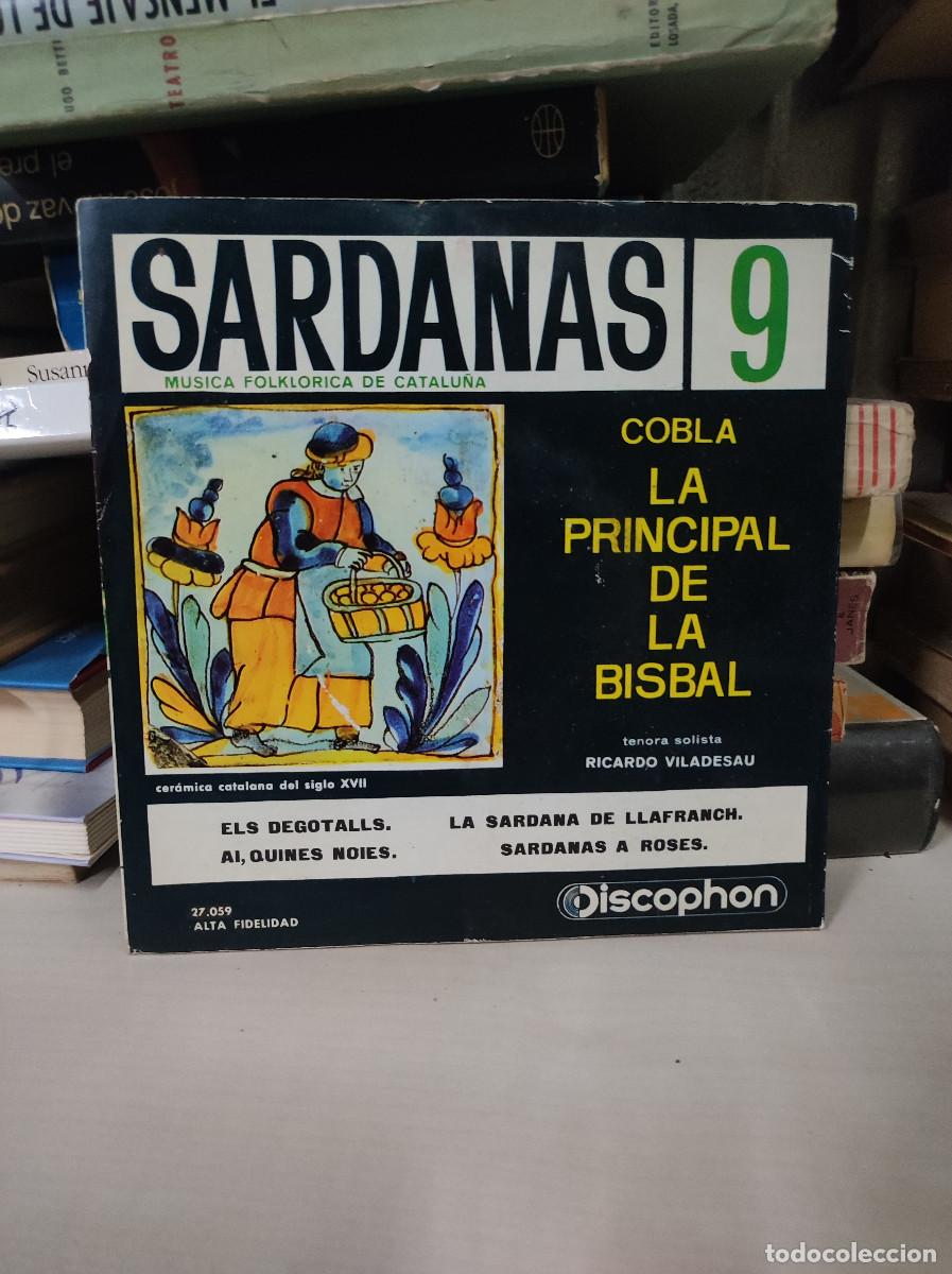Discos de vinilo: Cobla La Principal De La Bisbal &ndash; Sardanas 9 - Foto 1