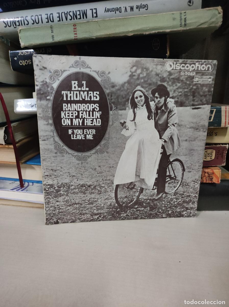 Discos de vinilo: B.J. Thomas &ndash; Raindrops Keep Fallin On My Head - Foto 1