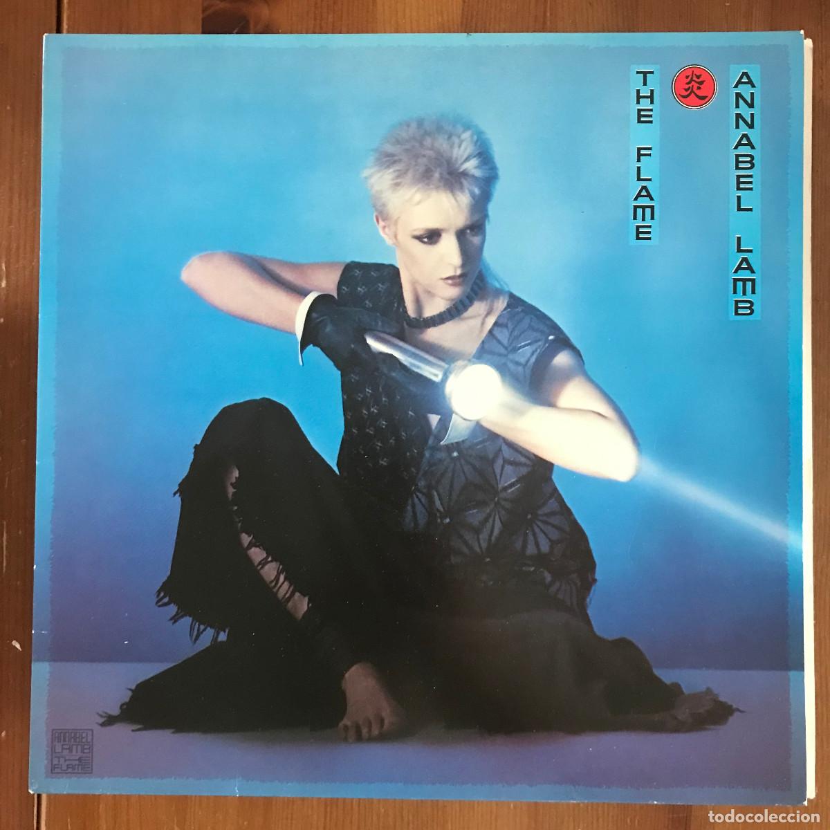 Discos de vinilo: ANNABEL LAMB - THE FLAME - LP A&M HOLANDA 1984 - Foto 1