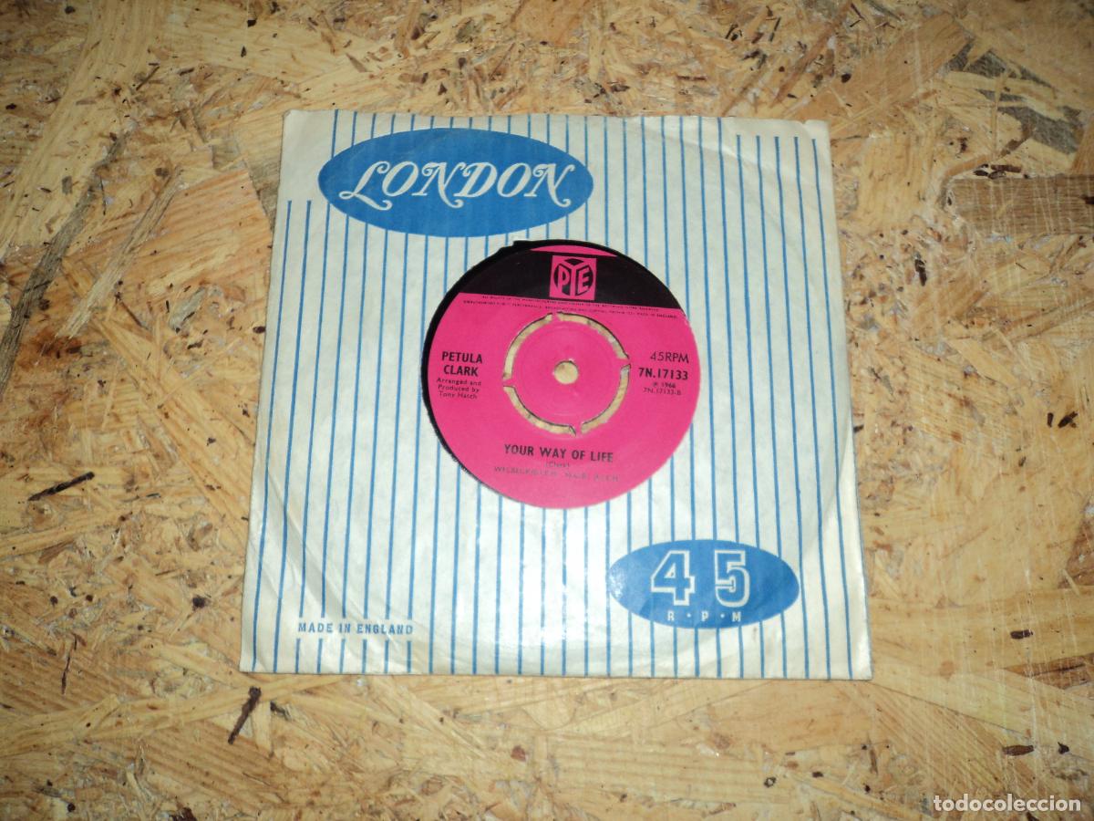 Discos de vinilo: Petula Clark - I Couldnt Live Without Your Love - Foto 3