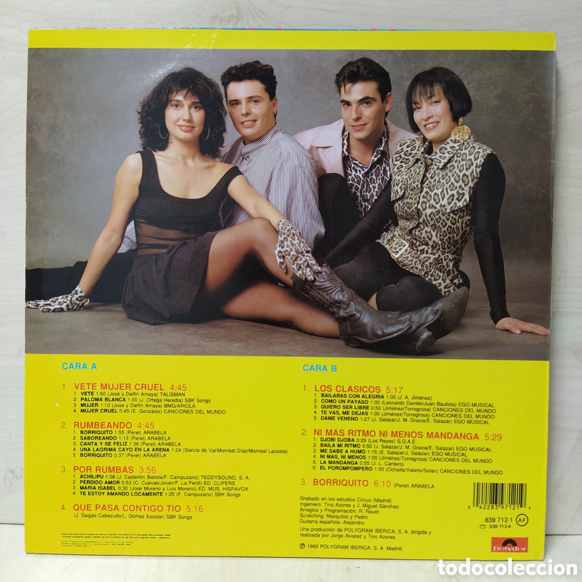 Discos de vinilo: Rumba Pop - Bailaras Con Alegria (LP, Comp, Mixed) - Foto 2
