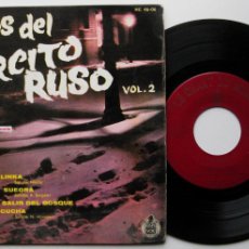 Discos de vinilo: COROS DEL EJÉRCITO RUSO VOL. 2 - KALINKA +3 - EP LE CHANT DU MONDE / HISPAVOX 1960 BPY