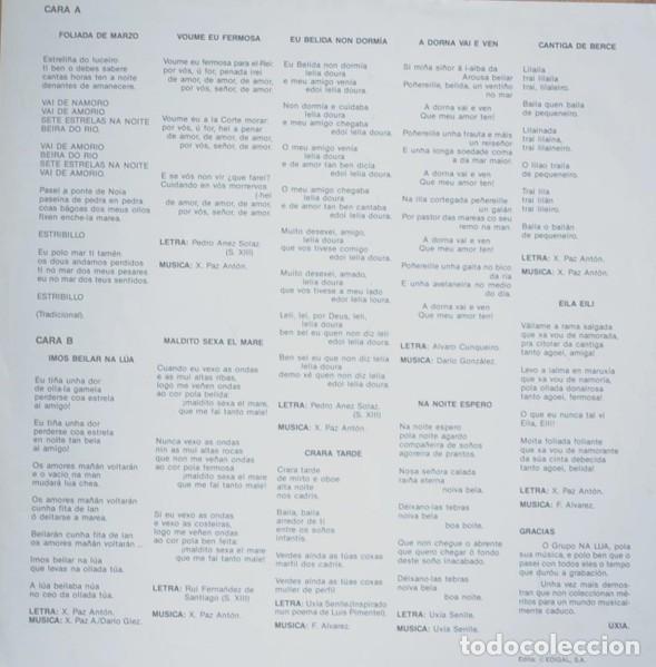 Discos de vinilo: Ux&iacute;a &ndash; Fol&iacute;ada De Marzo - Foto 5