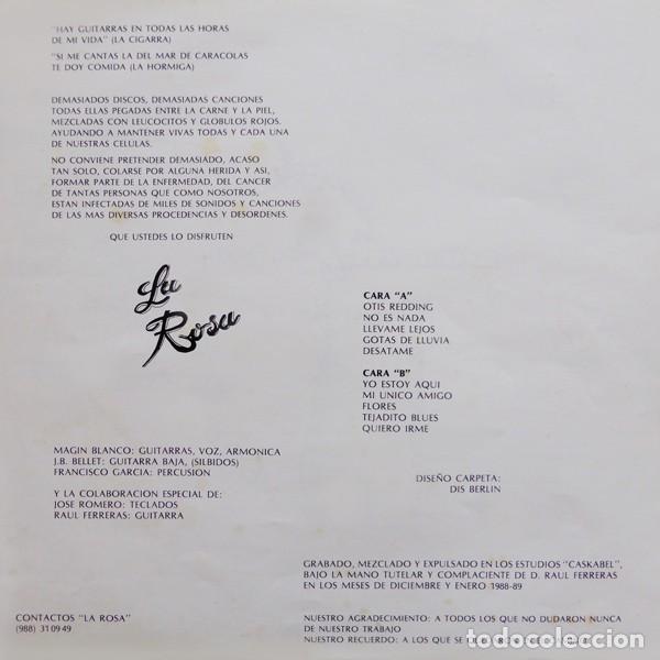 Discos de vinilo: La Rosa &ndash; La Rosa - Foto 4