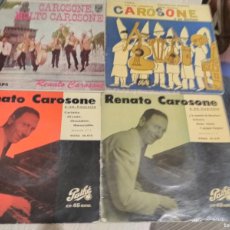 Discos de vinilo: LOTE, RENATO CAROSONE, 4 EPS