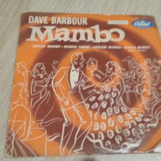 Discos de vinilo: DAVE BARBOUR AND HIS ORCHESTRA ‎– MAMBO JAZZ, LATIN MAMBO