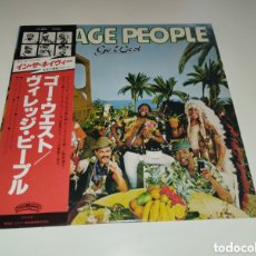 Discos de vinilo: VINILO EDICIÓN JAPONESA LP VILLAGE PEOPLE VIP-6663 - GO WEST - VER CONDICIONES VENTA