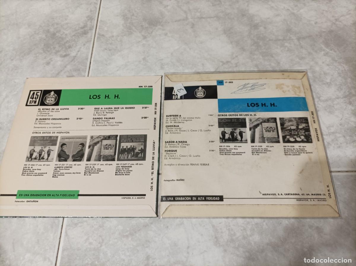 Discos de vinilo: Los HH eps lote oferta - Foto 2