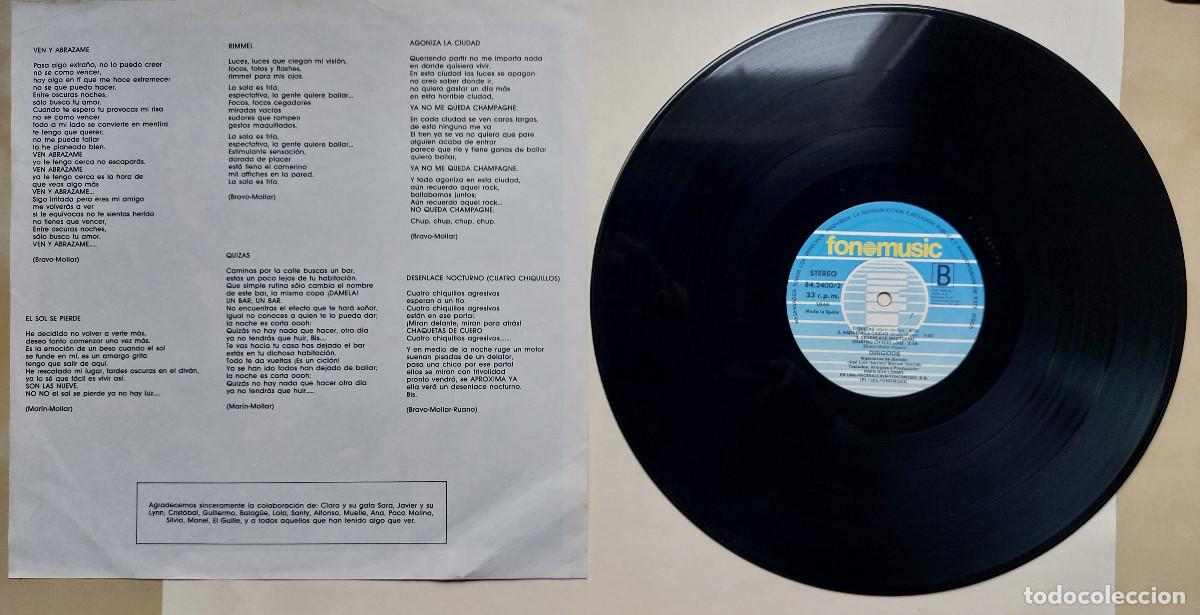 Discos de vinilo: DIRIGIDOS &rdquo;DIRIGIDOS&rdquo; (17/85/1) - Foto 4