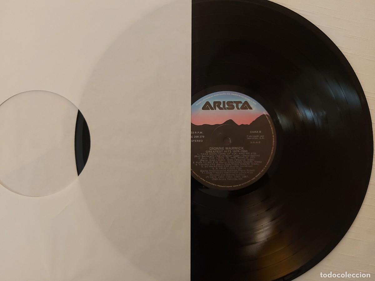 Discos de vinilo: LP Dionne Warwick. Greatest Hits - Foto 3