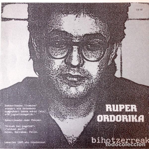 Discos de vinilo: Ruper Ordorika &ndash; Bihotzerreak - Foto 4
