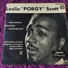 Discos de vinilo: LESLIE ”PORGY” SCOTT – UNTITLED ,VINYL, 7”, EP HOLLAND 422 096 PE
