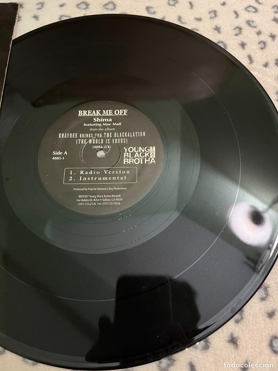 Discos de vinilo: Shima Featuring Mac Mall &lrm;&ndash; Break Me Off - Foto 2