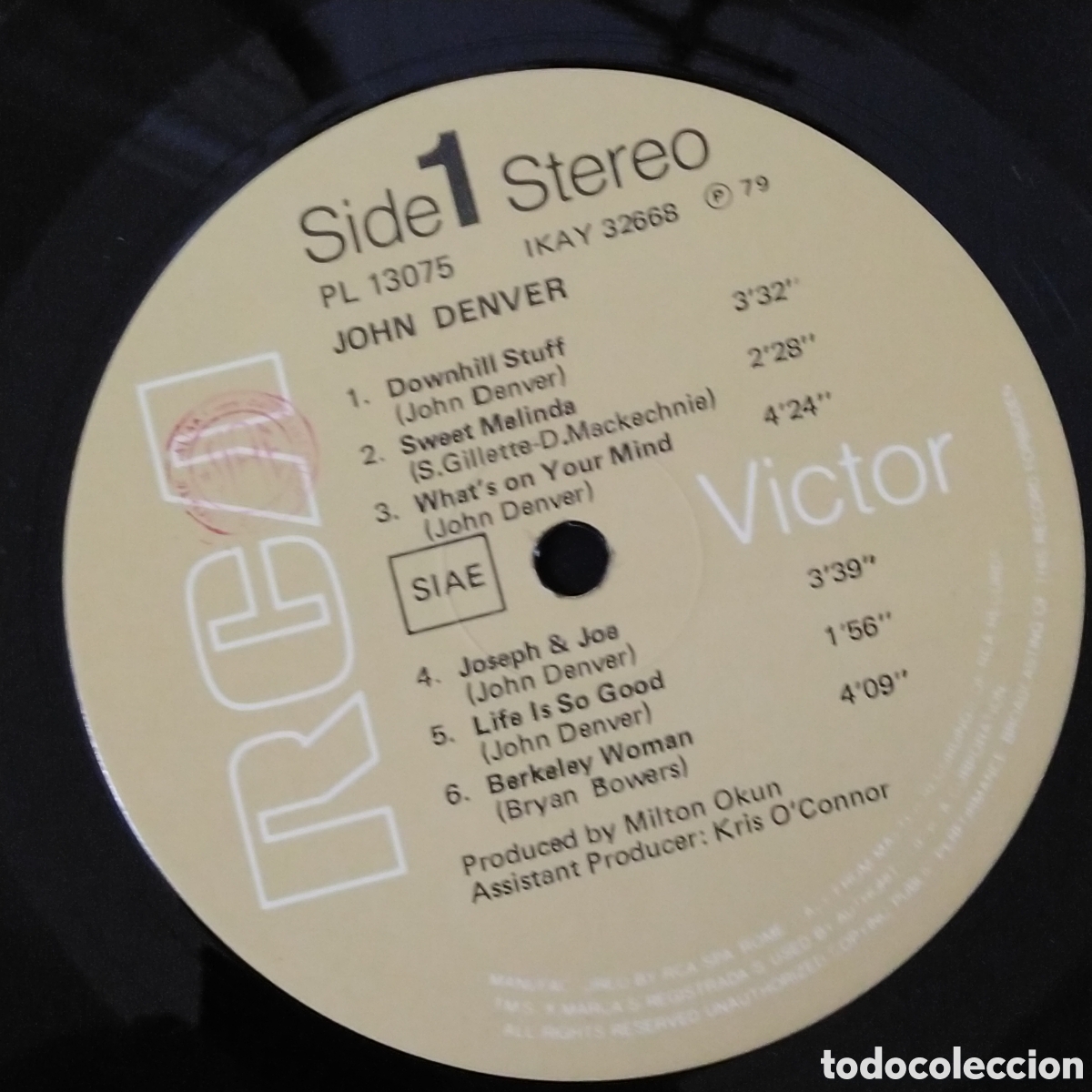 Discos de vinilo: JOHN DENVER - JD - LP - 1979 - FUNDA INTERIOR CON LETRAS - Foto 6