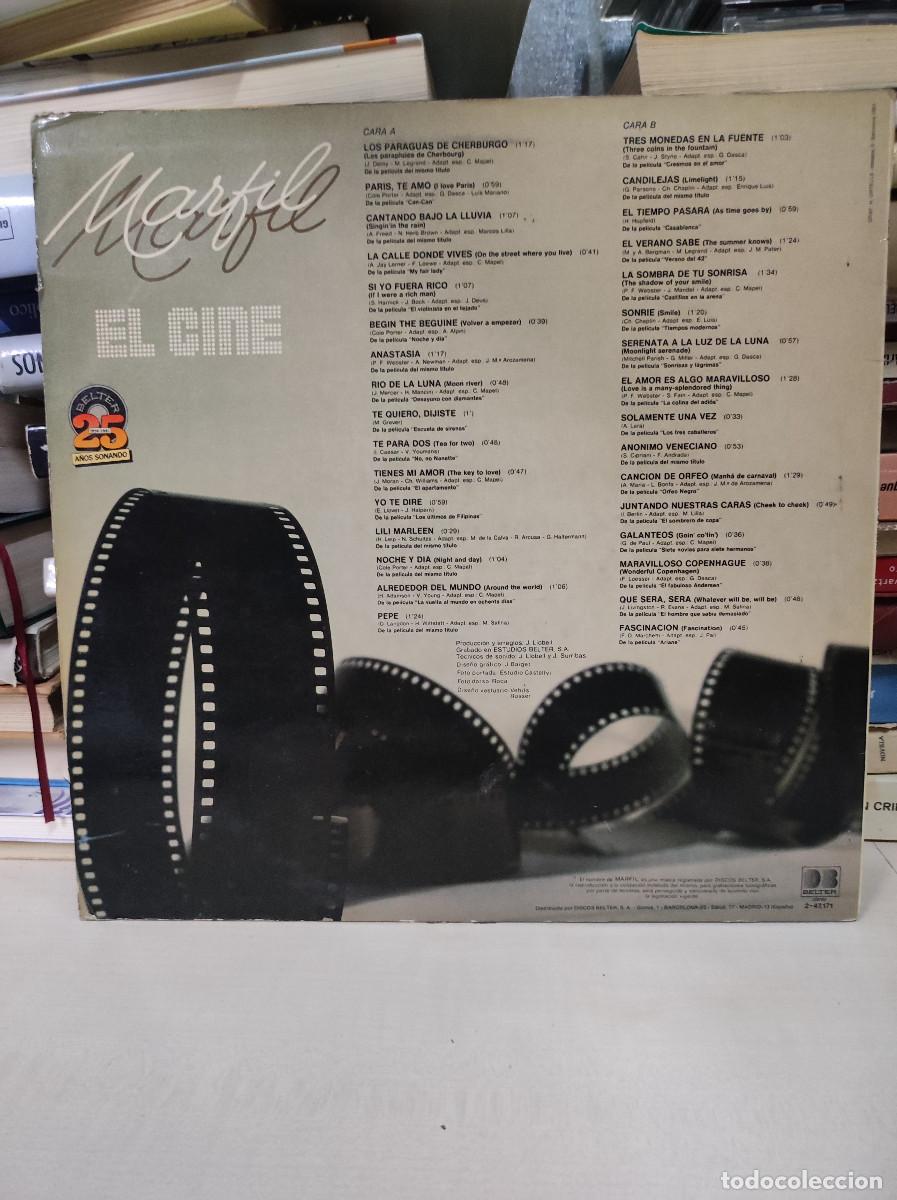 Discos de vinilo: MARFIL EL CINE - Foto 2
