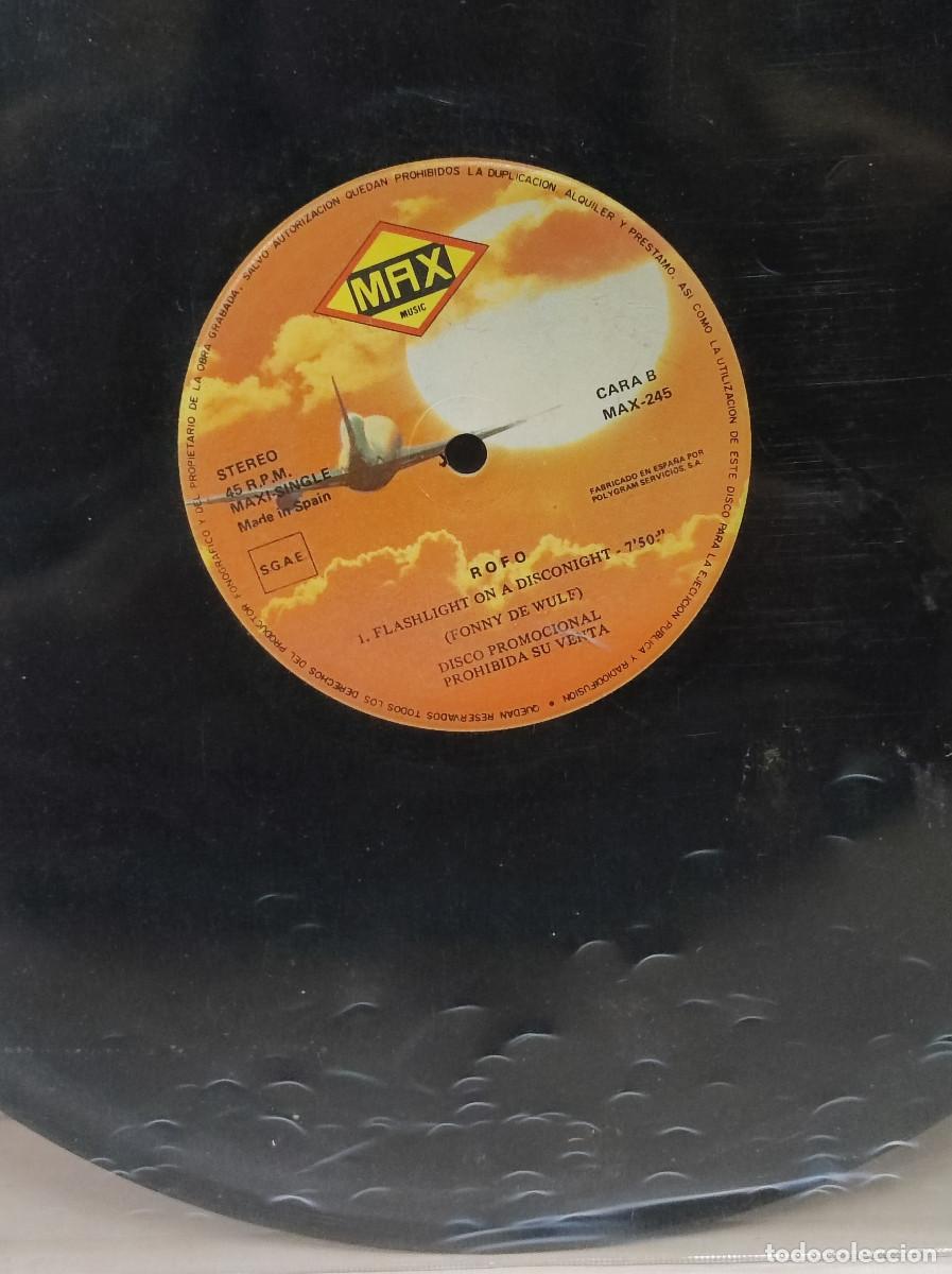 Discos de vinilo: Rofo &ndash; Beach Love / Flashlight A Disco Night - Foto 2