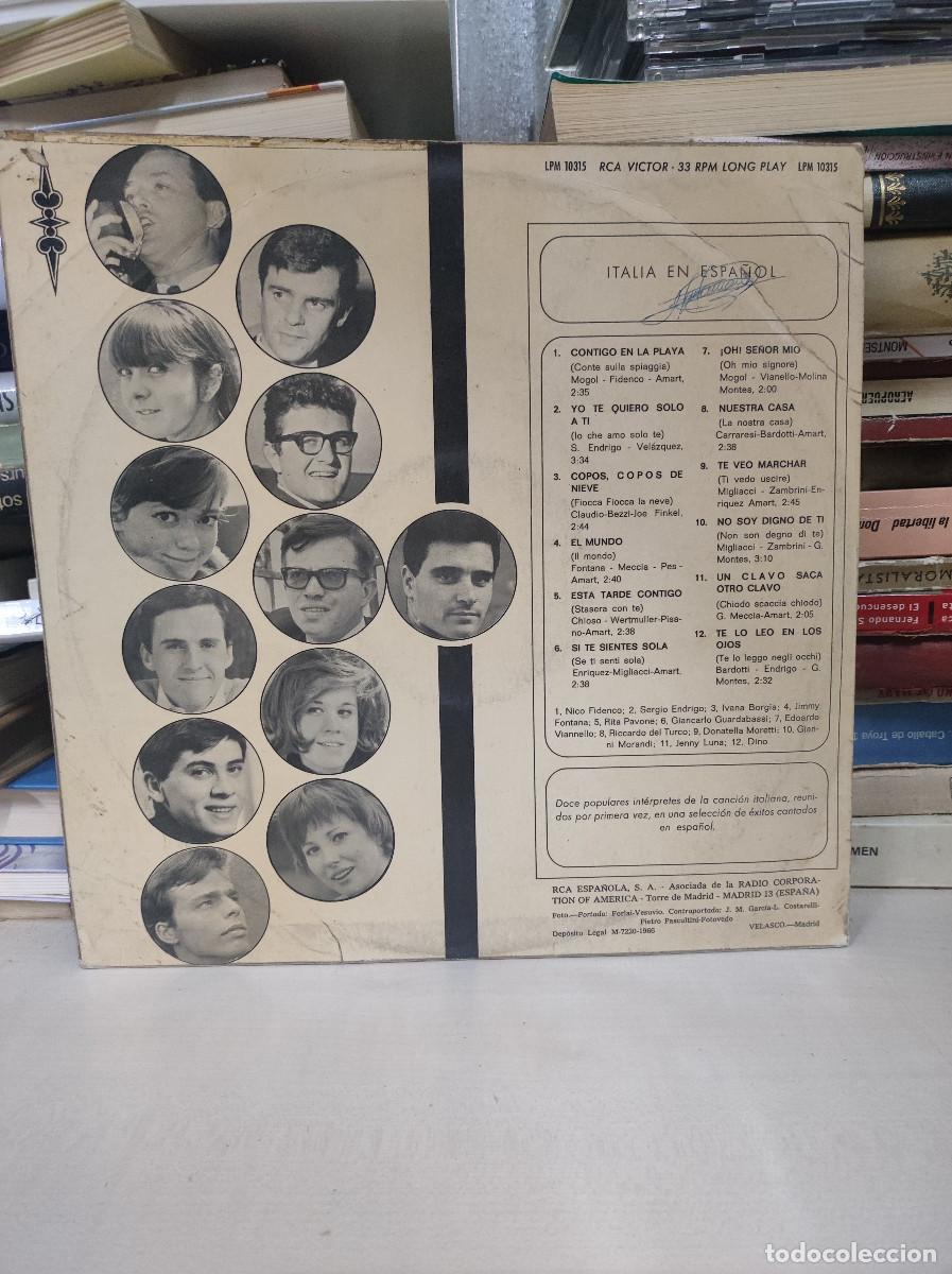Discos de vinilo: Italia En Espa&ntilde;ol - Foto 2