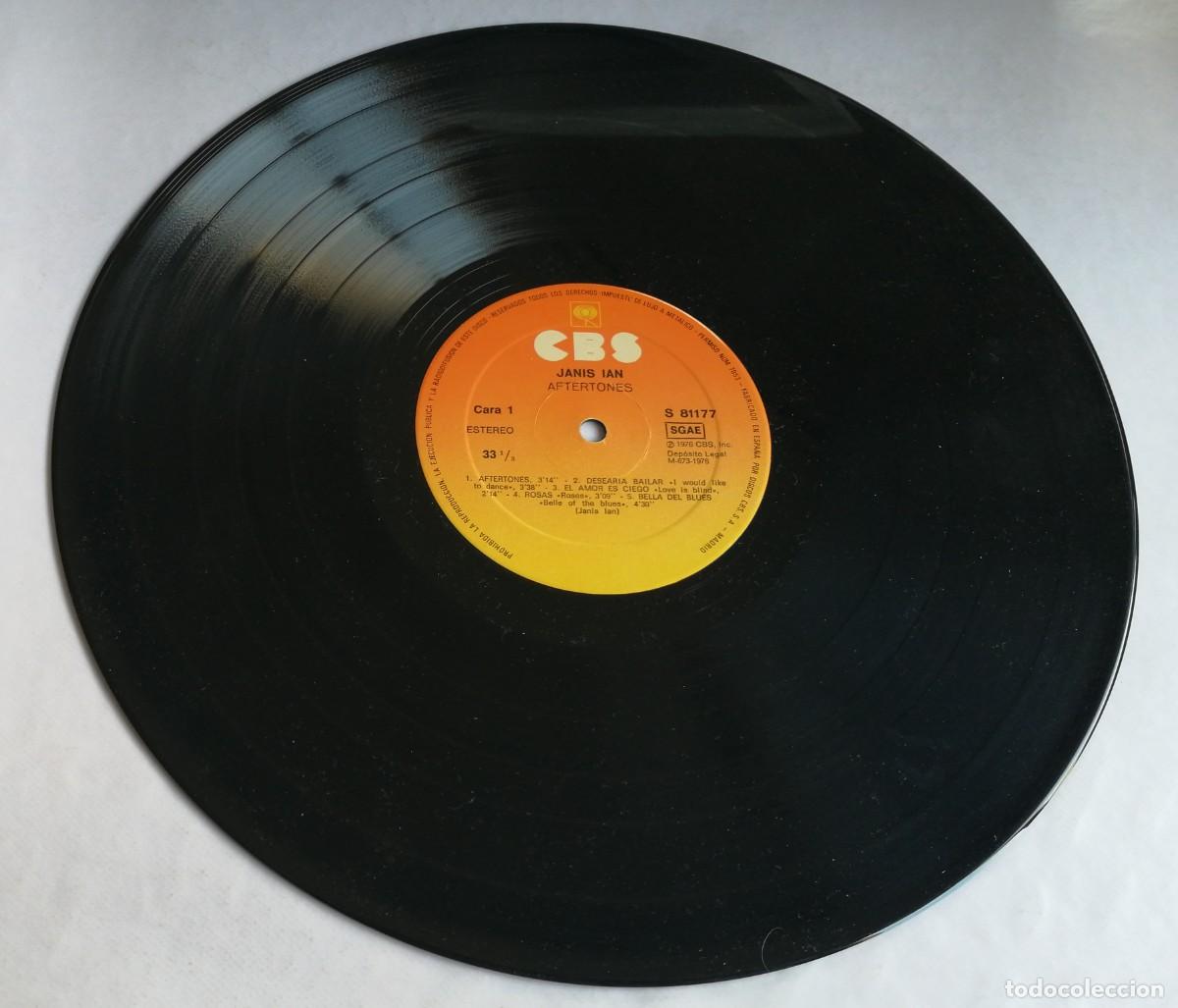 Discos de vinilo: Janis Ian, Aftertones, CBS S 81177 - Foto 4
