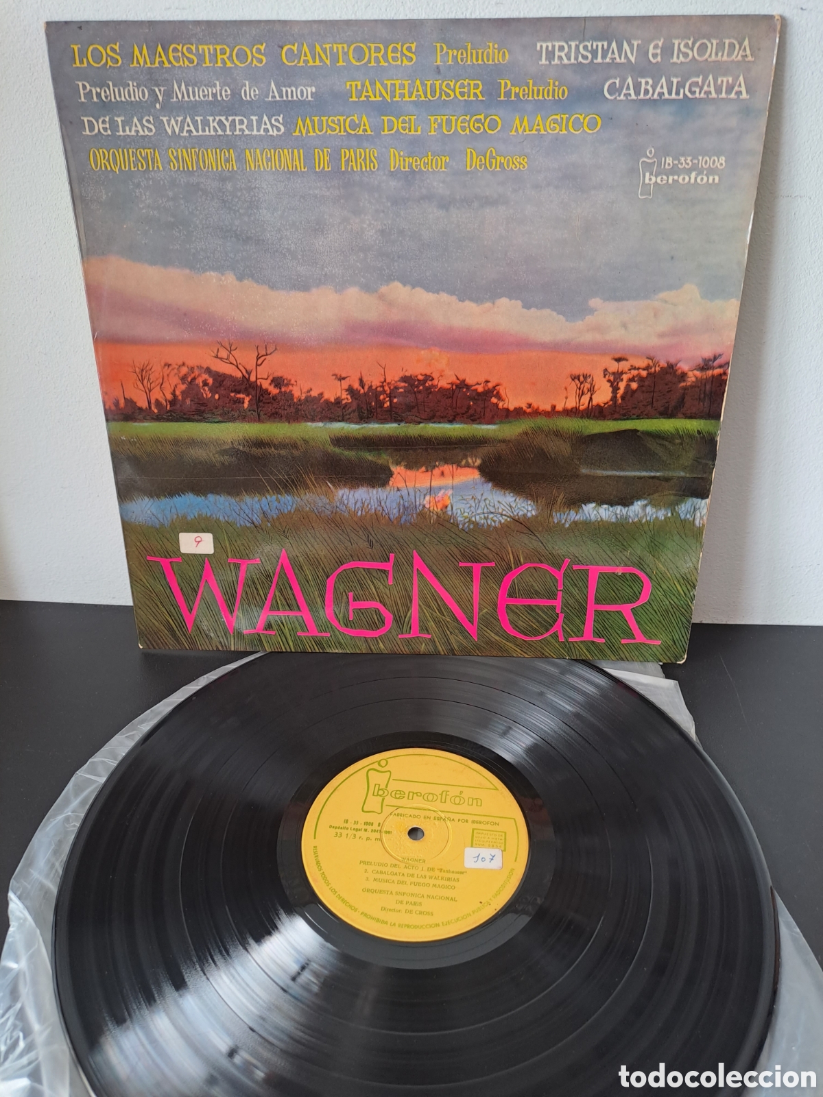 Discos de vinilo: WAGNER. IBEROFON. 1981. ESP. J.3 - Foto 1