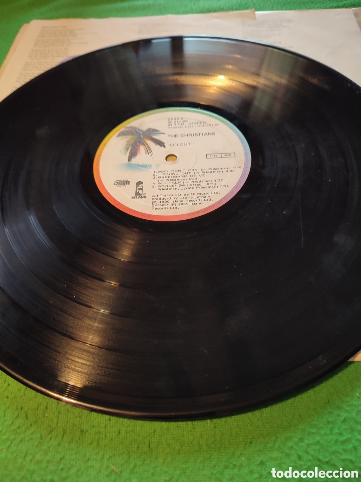 Discos de vinilo: The Christians - Colour - Foto 3