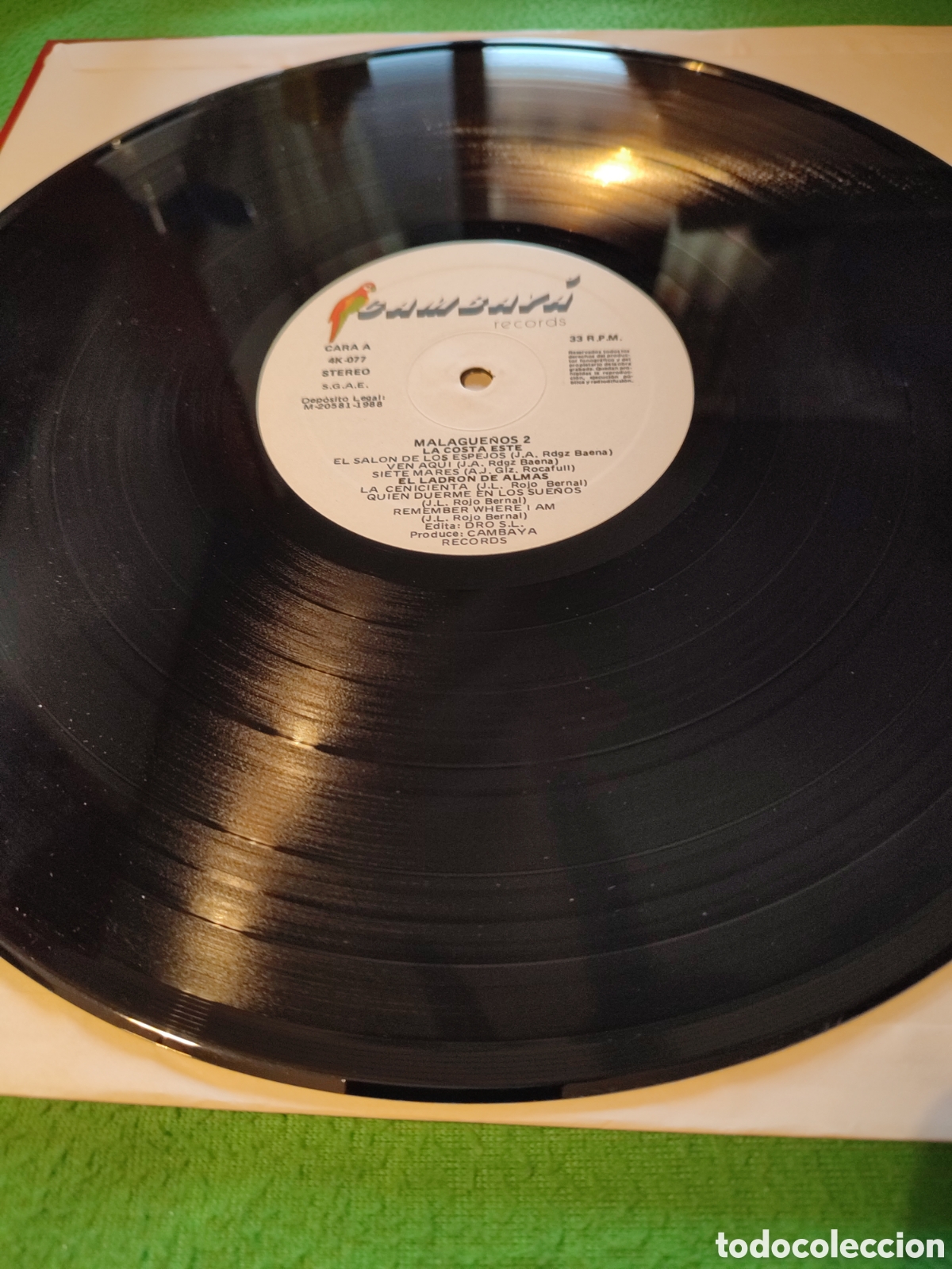 Discos de vinilo: Malague&ntilde;os 2 - Con 4 grupos de M&aacute;laga - Foto 3