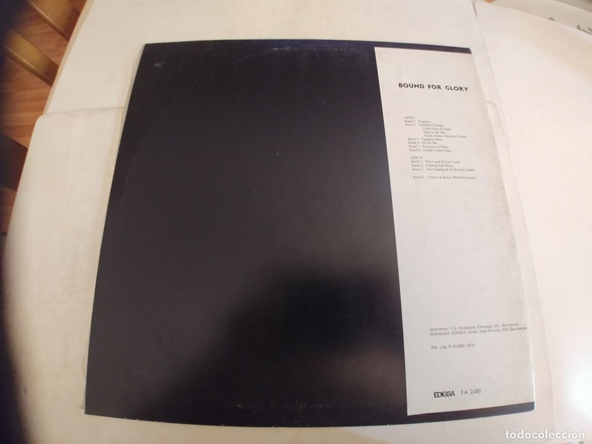Discos de vinilo: WOODY GUTHRIE-LP BOUND FOR GLORY - Foto 2