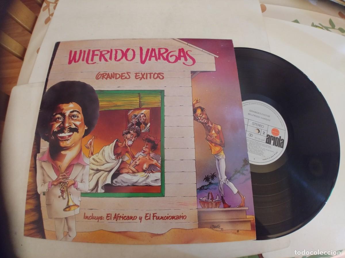 Discos de vinilo: WIFRIDO VARGAS-LP GRANDES EXITOS - Foto 1