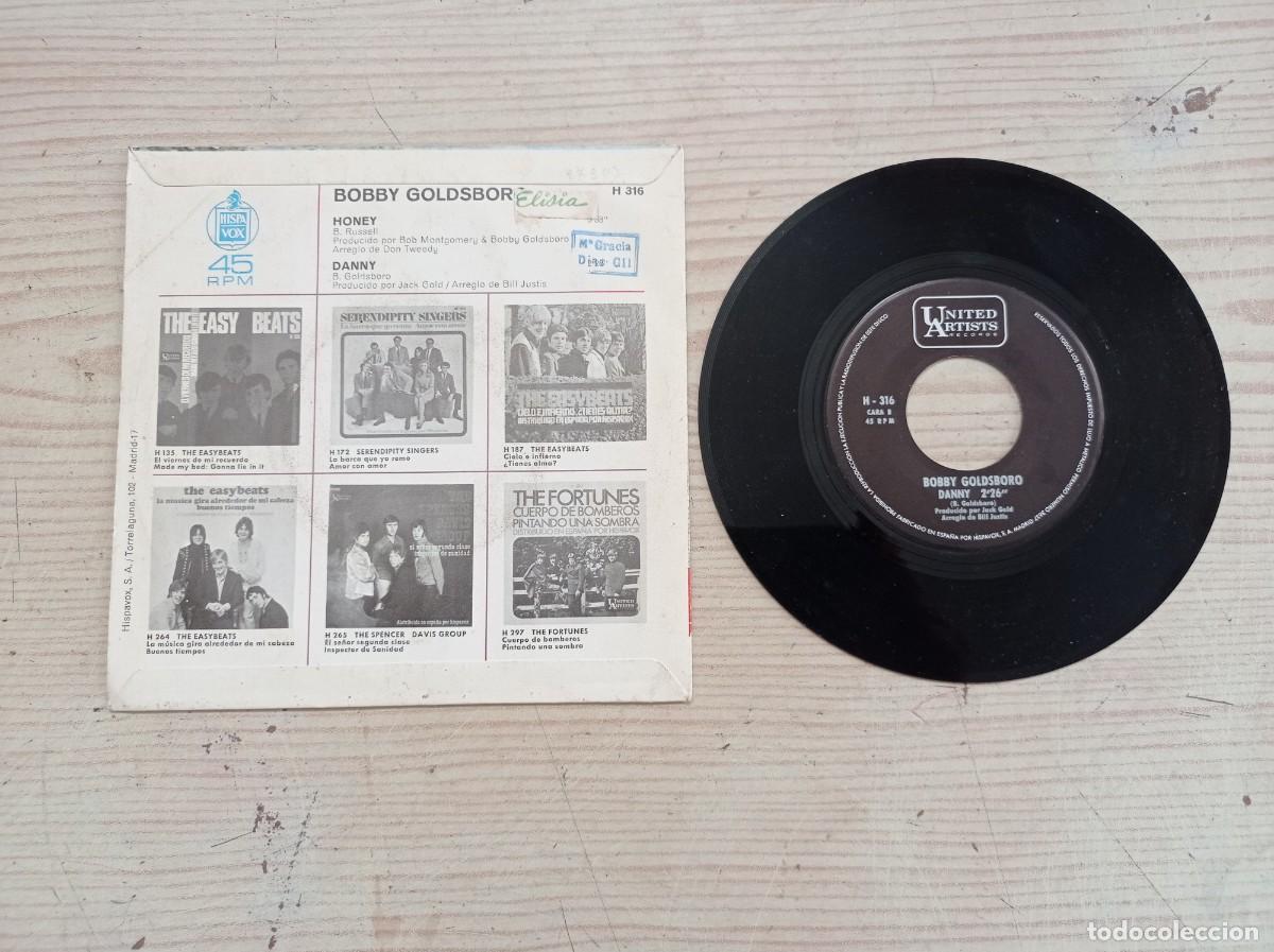 Discos de vinilo: Bobby Goldboro - Honey - Danny - Single - Foto 2