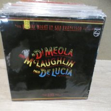 Discos de vinilo: ARKANSAS1980 LOTT284 VINILO BUEN ESTADO AL DI MEOLA, JOHN MC LAUGHLIN & PACO DE LUCIA