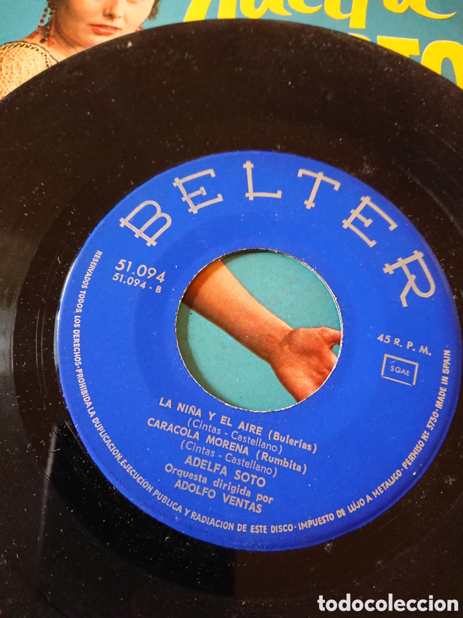 Discos de vinilo: Adelfa Soto - La fragua de tu boca - Foto 5