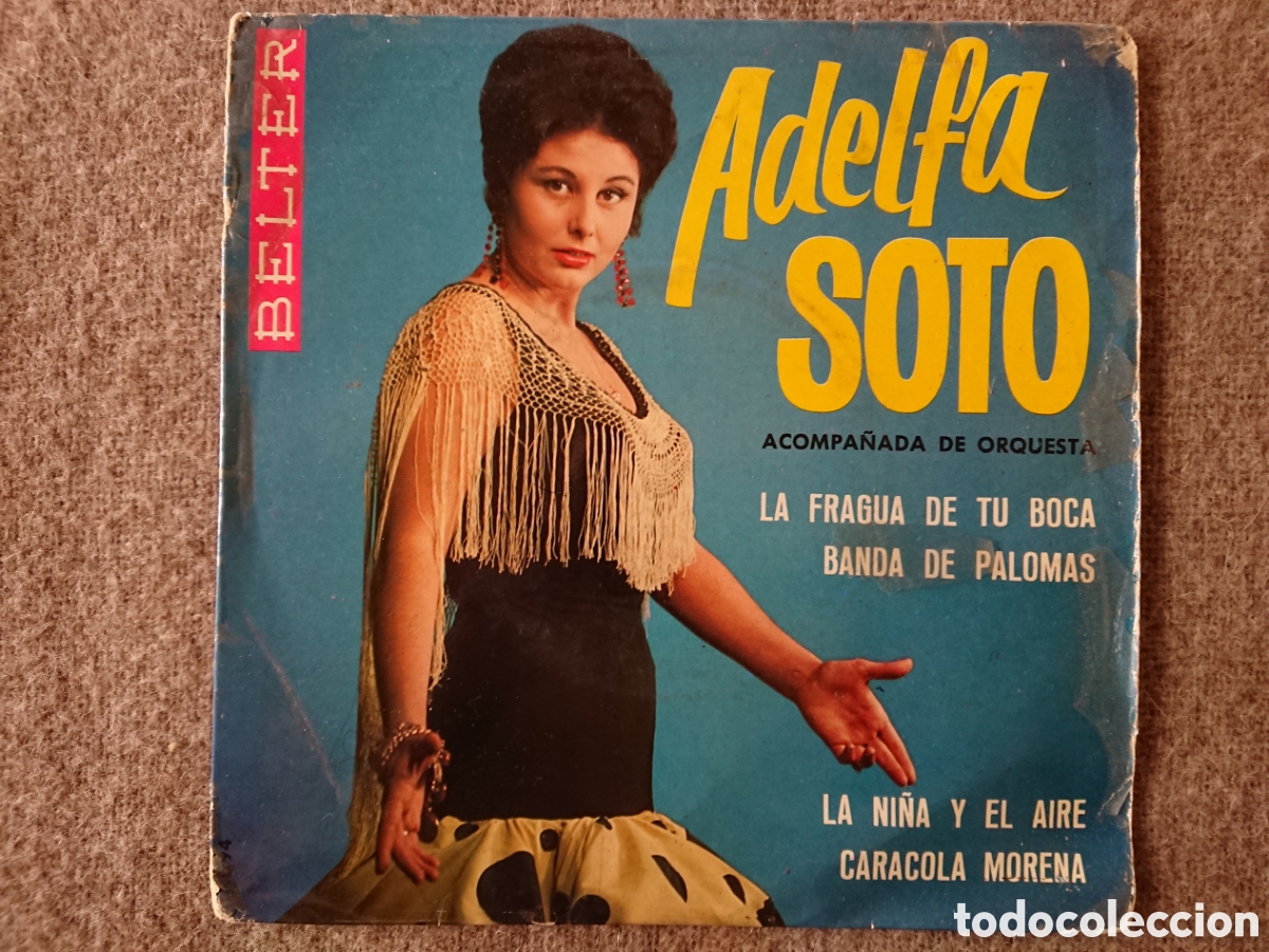 Discos de vinilo: Adelfa Soto - La fragua de tu boca - Foto 1