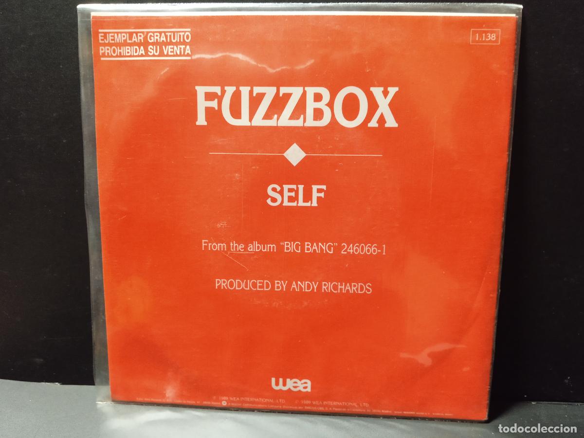 Discos de vinilo: FUZZBOX SELF single promo spain 1989 pepeto - Foto 2