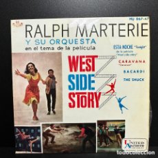 Discos de vinilo: RALPH MARTERIE AND HIS ORCHESTRA - TONIGHT / CARAVAN / BACARDI / THE SHUCK (7”, EP)