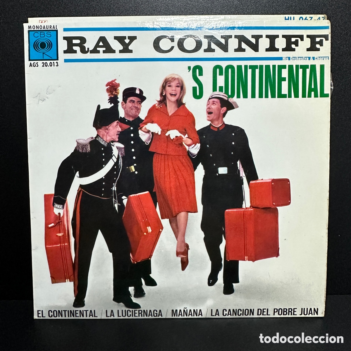 Discos de vinilo: Ray Conniff Su Orquesta Y Coros - S Continental (7&rdquo;, EP) - Foto 1