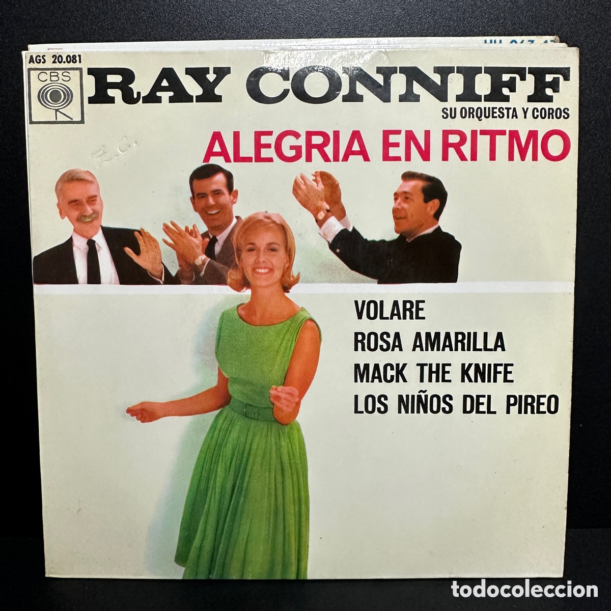 Discos de vinilo: Ray Conniff Su Orquesta Y Coros - Alegria En Ritmo (7&rdquo;, EP, Mono) - Foto 1