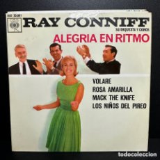 Discos de vinilo: RAY CONNIFF SU ORQUESTA Y COROS - ALEGRIA EN RITMO (7”, EP, MONO)