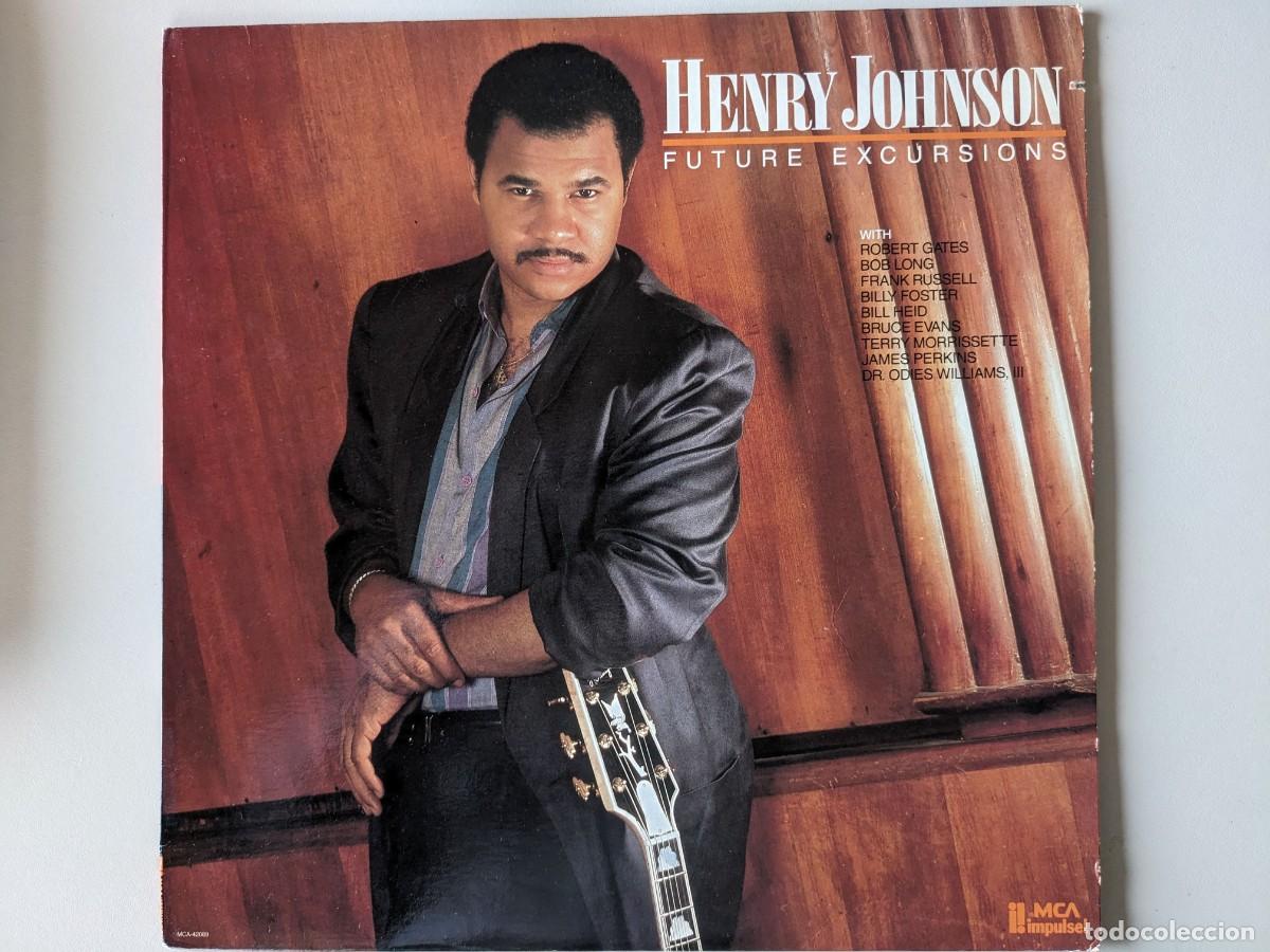 Discos de vinilo: L20 HENRY JOHNSON - FUTURE EXCURSIONS - 1987 LP VINILO - Foto 1