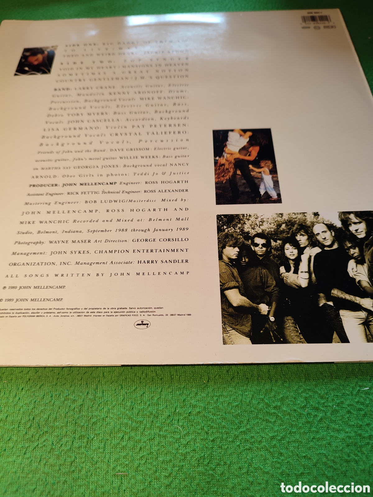 Discos de vinilo: John Cougar Mellencamp - Big Daddy - Foto 2
