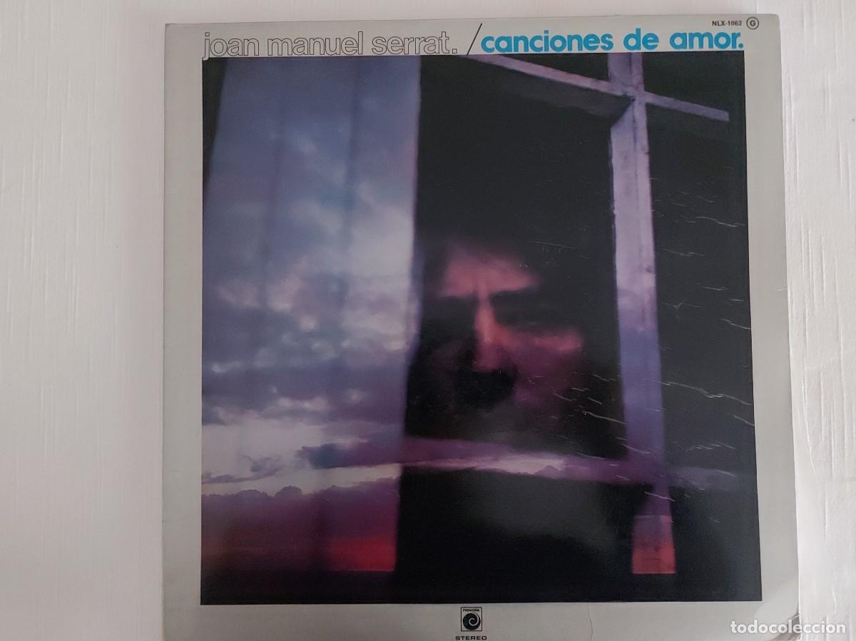 Discos de vinilo: LP Joan Manuel Serrat. Canciones de amor - Foto 1