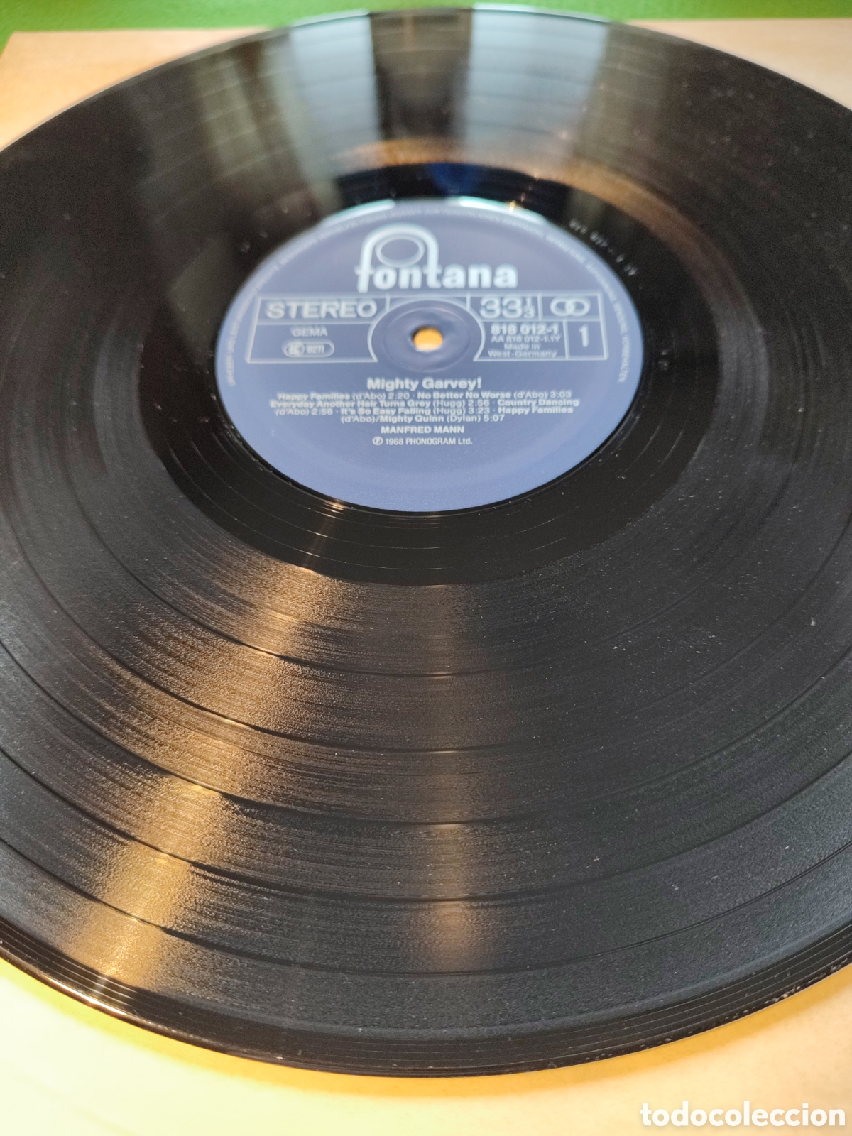 Discos de vinilo: Manfred Mann - Mighty Garvey - Foto 3