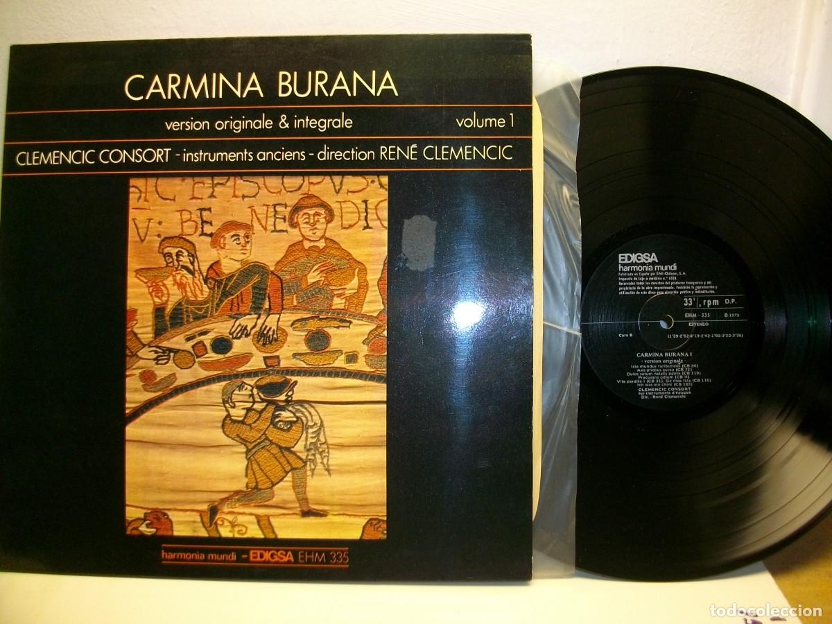 Discos de vinilo: Carmina Burana. Version Originale & Integrale. Volume 1 LP - Foto 1
