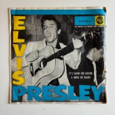 Discos de vinilo: ELVIS PRESLEY. IT´S NOW OR NEVER/ A MESS OF BLUES. RCA MICROSURCO 1960