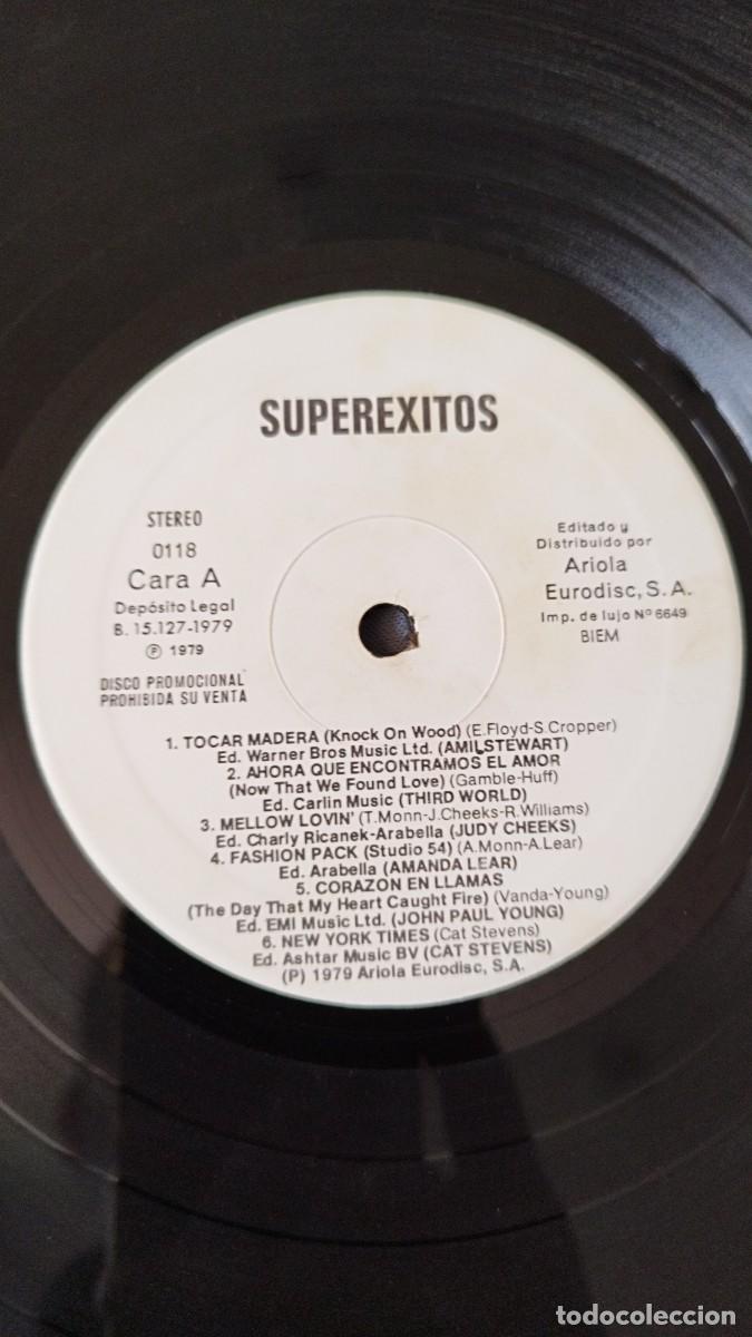 Discos de vinilo: Various &ndash; super &eacute;xitos.Vinilo lp - Foto 2
