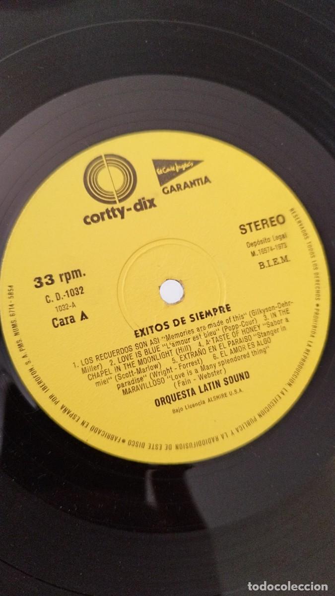 Discos de vinilo: Orquesta Lat&iacute;n Sound,&Eacute;xitos de siempre.Vinilo Lp - Foto 2