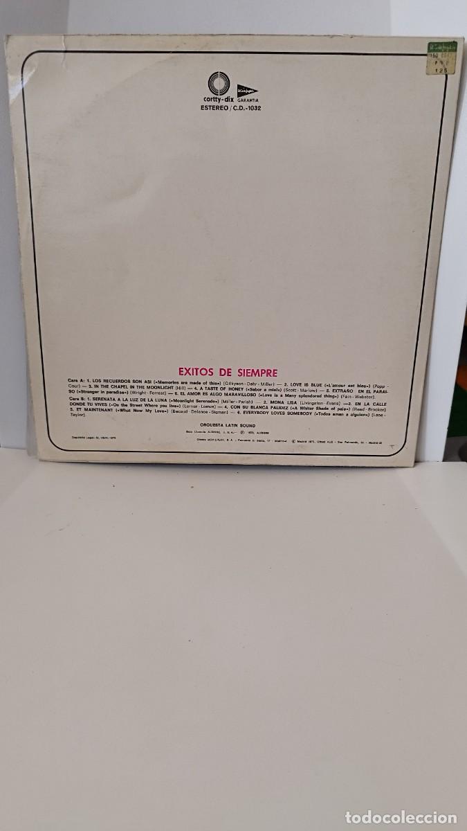 Discos de vinilo: Orquesta Lat&iacute;n Sound,&Eacute;xitos de siempre.Vinilo Lp - Foto 3