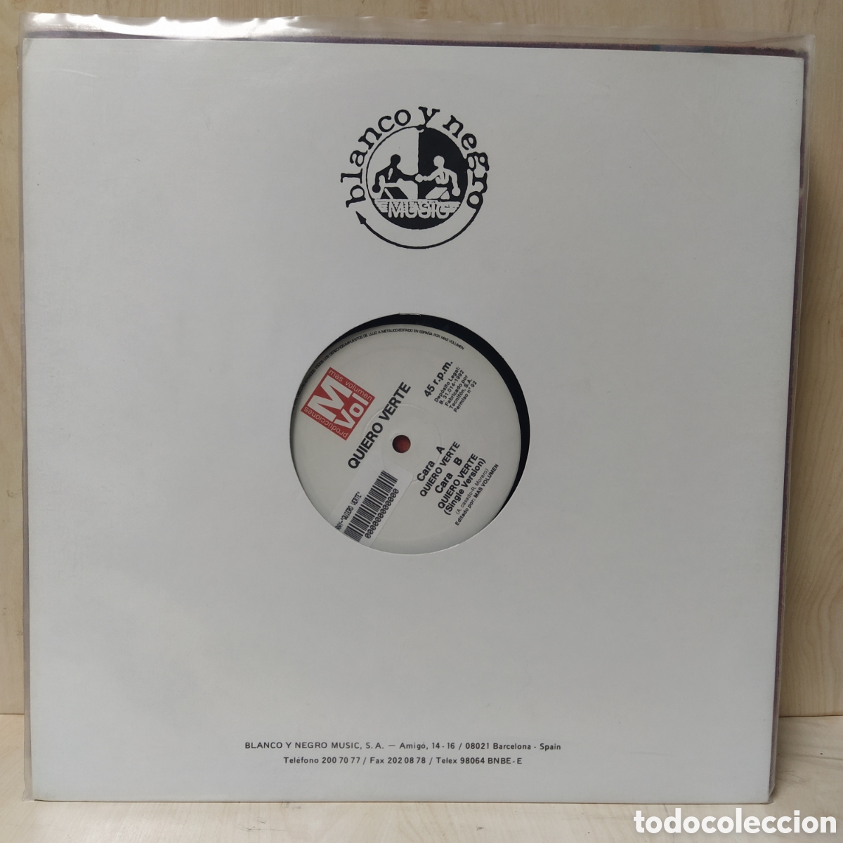 Discos de vinilo: Ray - Quiero Verte (12&rdquo;, Maxi) - Foto 1